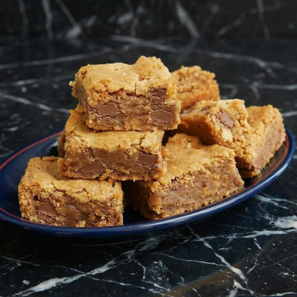Peanut Butter Blondies (Chewy, Buttery, and Dangerously Addictive)