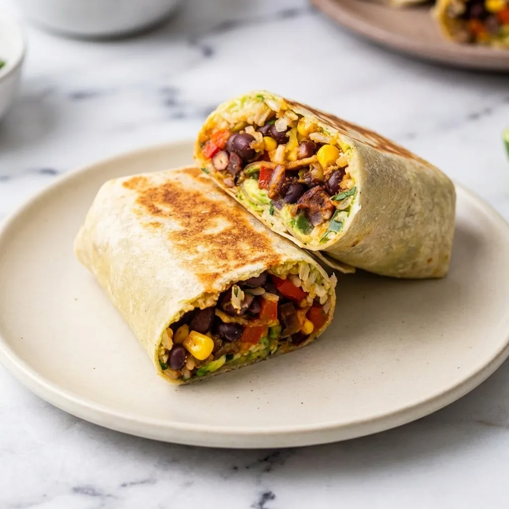 Black Bean Burritos (Bigger, Better, and Bursting with Flavor)