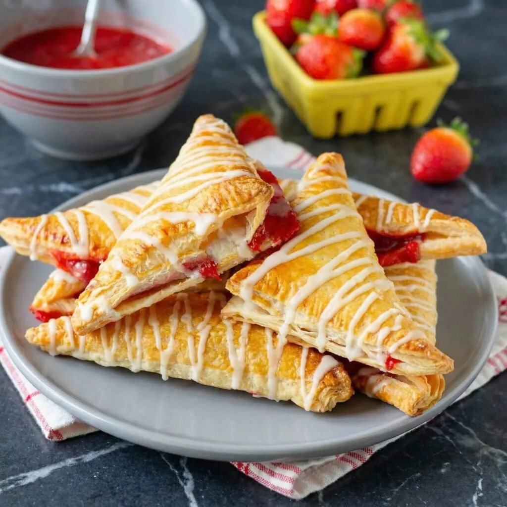 Strawberry Turnovers: Flaky, Sweet, Perfect