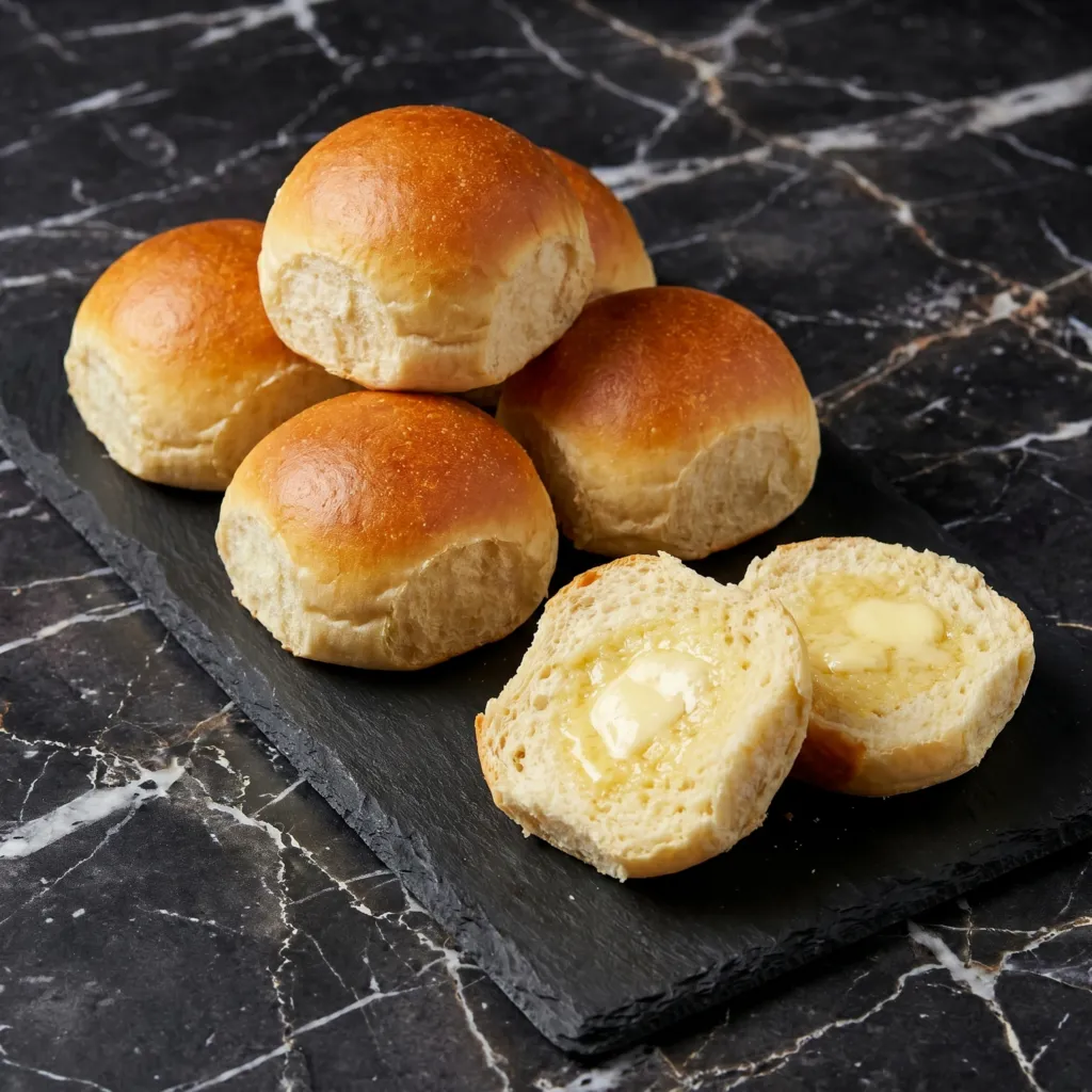 Fluffy Sourdough Dinner Rolls (Tangy Butter Clouds)