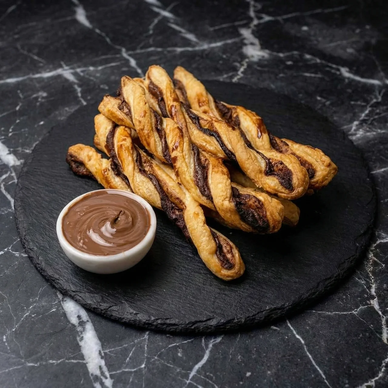 Nutella Puff Pastry Twists
