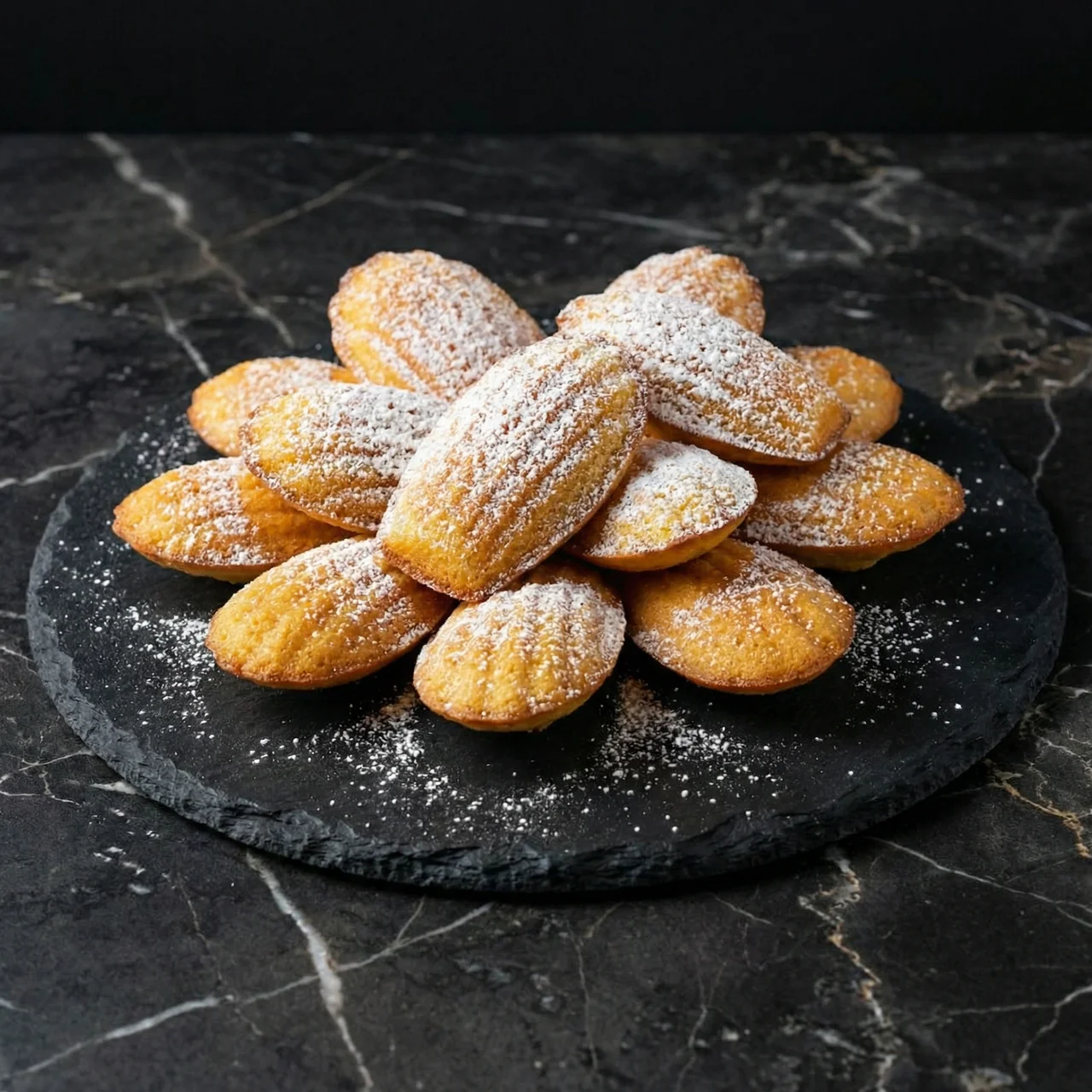 Classic French Madeleines with Lemon