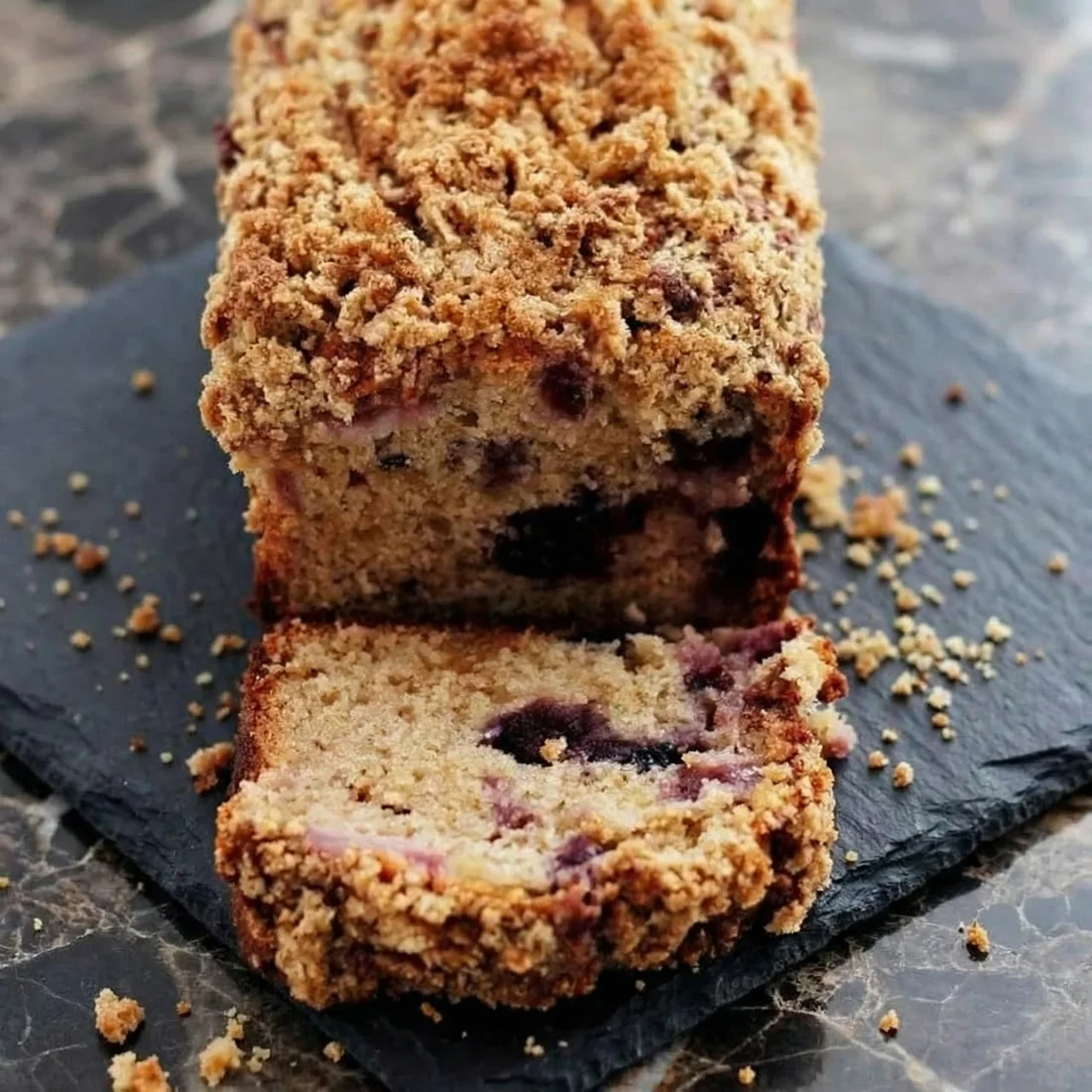 Classic Cinnamon Streusel Coffee Cake Loaf